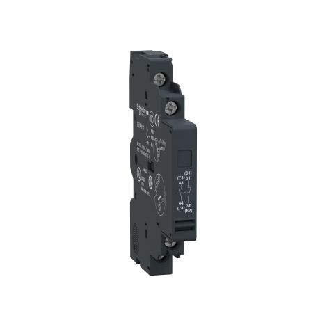 Blocco Contatti Ausiliari, TeSys Deca,1NO+1NC,montaggio lato sinistro