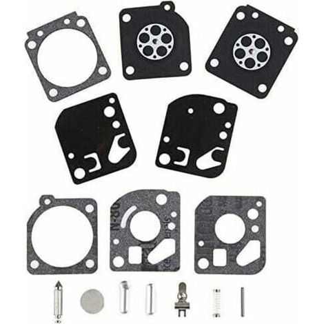 Kit di riparazione carburatore RB-29 da 15 pezzi, guarnizioni a membrana per motosega per ZAMA C1U, Homelite UT-20004-AB UT-20024-AB UT-20044-AB, Ryobi 26cc e 30cc (1/4)
