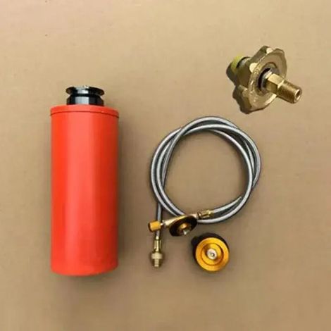 Adaptateur pour réchaud à gaz extérieur, connexion externe, réservoir de gaz, accessoires pour réchaud à cassette, réchaud de camping, fournitures pour réchaud de pique-nique, réchauds de cuisine port (1/2)