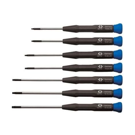 Kit cacciaviti Elettronica e meccanica di precisione 7 parti C.K Esalobo Interno (TX) (1/2)