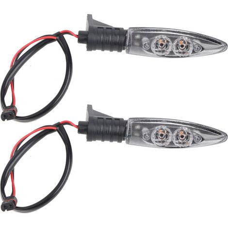 Par de intermitentes para motocicleta, kit de luces indicadoras LED para F800 delantera (1/5)