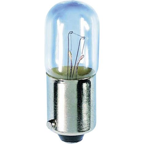 TRU COMPONENTS 1590264 Kleinröhrenlampe 24 V 2 W BA9s  Klar 1 St.