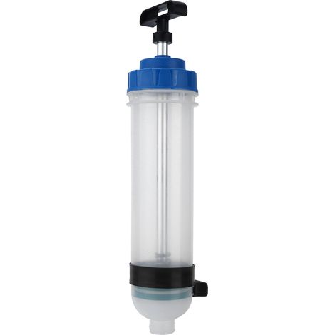Pompe d'extraction d'huile manuelle 1,5 L (1500 cm³) pour vidange, remplissage et extraction d'huile pour voiture, quad, bateau et moto. (1/5)