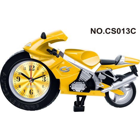Wecker im Motorrad-Design für Kinder (Gelb) (1/5)