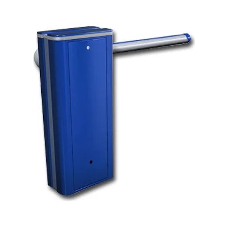 faac kit barrière automatique 24v avec capot bleu 104680 hybrid b680h kit b (1/3)