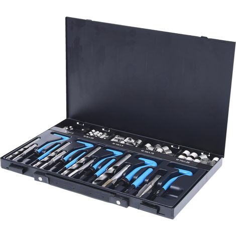 Serie di riparazione filetti in acciaio inossidabile M6-M14,113 pz (1/3)