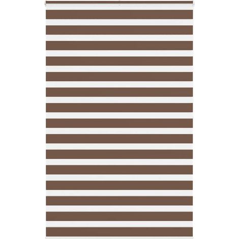 Doppelrollo Braun 145x200 cm Stoffbreite 140,9 cm Polyester