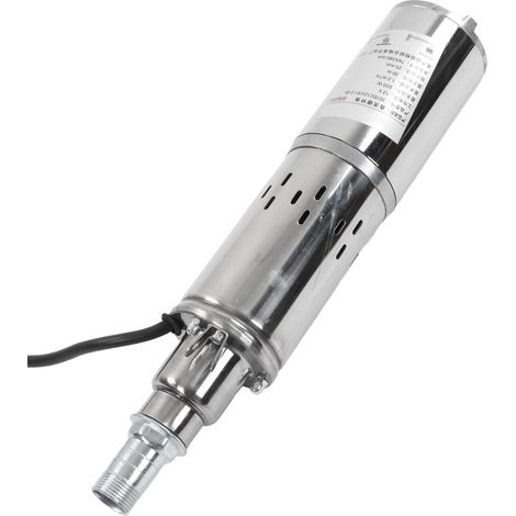 Pompe solaire submersible pour puits 220 W, anticorrosion, bonne étanchéité, pompe à eau solaire pour l'irrigation, 12 V CC (1/5)