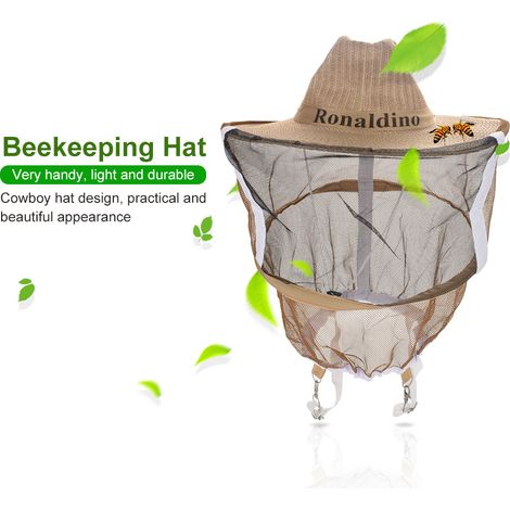 Chapeau d'apiculteur, protection de jardin anti-moustiques, abeilles et insectes, voile de tête (1/5)