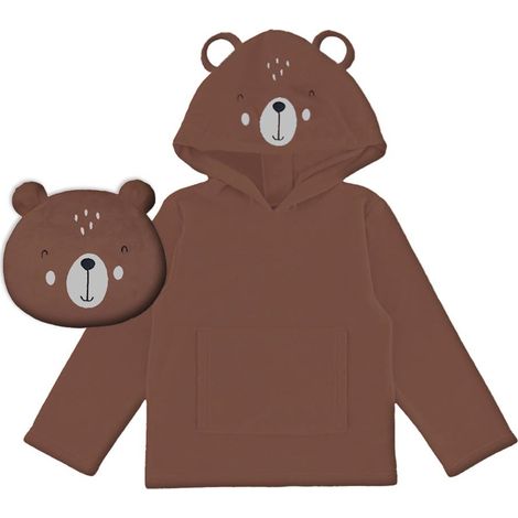 Poncho enfant 60x95 cm OURS, par Soleil d'Ocre