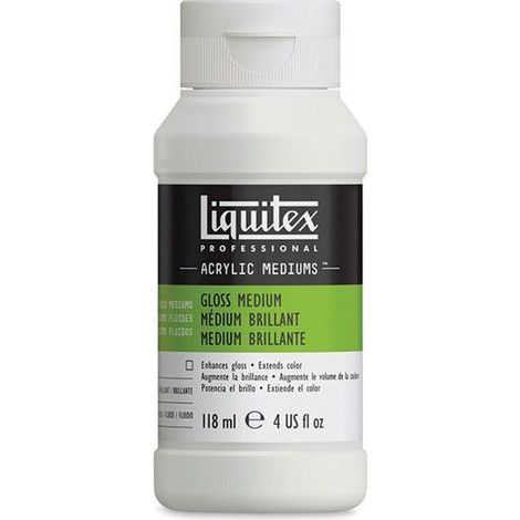 Liquitex 5004 - divers - Professional Flacon dAdditif vernis Brillant Taille M 118 ml