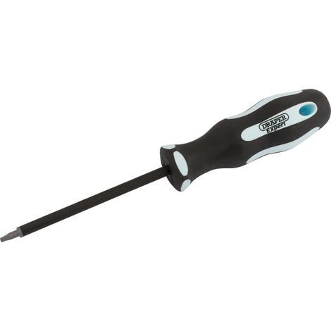 Draper Square Recess Driver S1, 100mm Length, Soft Grip Security Screwdriver for Square Recess Screws (1/5)