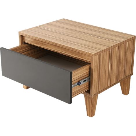 Table de chevet 1 tiroir design minimaliste SAMBA (1/5)
