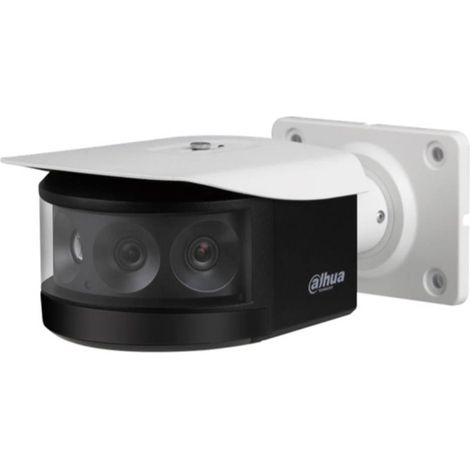 Dahua – Caméra bullet IP 180° avec 4 capteurs 2 Mp – Vision nocturne jusqu'à 30 m – Alimentation PoE – Résistante à l'humidité et antivandalisme - IPC-PFW8800-A180 (1/2)