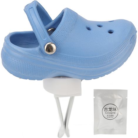 Clip Parfumé pour Voiture en Forme de Mini Chaussure - Décoration d'Intérieur Aromathérapie Bleu Clair (1/5)