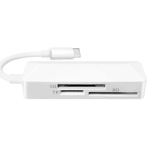 Lecteur de cartes USB-C Type-C SDTF/XD 3 en 1, adaptateur hub (1/5)