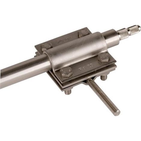 Dehn TE-Anschlussklemme NIRO (V4A) f. D 20mm f. Rd 7-10mm Fl -40mm Seile 35-70mm² 610020 (1/5)
