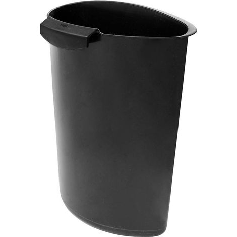 BJZ A-35716 ESD Inserto per cestino 6 l (L x A x P) 25 x 30 x 14.5 cm Plastica Nero 1 pz.