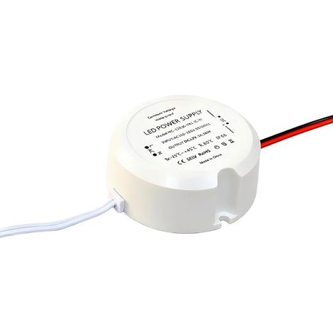 Transformateur 220V 12V 36W 3A Alimentation LED 12V, LED Alimentation Driver IP66, Transformateur LED AC DC, Adaptateur Tension Constante Étanche Sans Scintillement pour Éclairage (1/5)