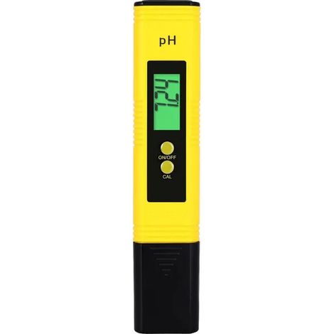 pH-mètre numérique stylo haute précision 0,01 pH, pour boissons maison et piscine, facile à utiliser, écran LCD rétroéclairé (1/5)