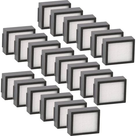 (20 pièces) Filtre HEPA de remplacement compatible avec iRobot Roomba i7 i7+ J7 j7+ Plus i3 i3+ i2 i2+ i1 i1+ i4 i6 i6+ i8 i8+ E5 E6 E7 EVO E I & J Series Kit de filtres Accessoire-LIAIKI (1/5)