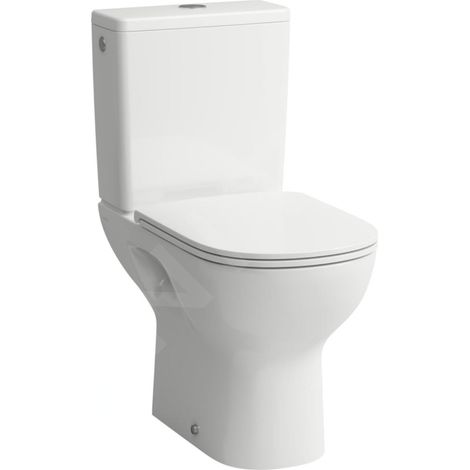Combiné WC sur pied LUA profond 360x650mm sortie verticale blanc LCC (1/3)