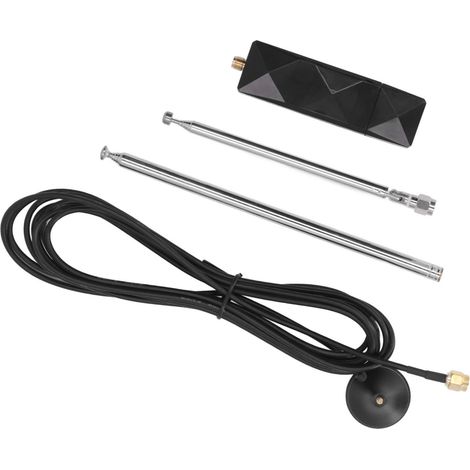 Récepteur SDR 10 kHz – 2 GHz, bande complète, convertisseur analogique-numérique 12 bits, rapport signal/bruit de 60 dB, Mini RSP1 avec kit d'antennes (1/5)