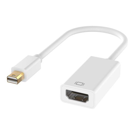 Ewent EC1451 cambiador de género para cable Mini DisplayPort HDMI Blanco