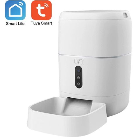 Tuya Distributore Smart WiFi di Cibo per Animali Domestici con Camera IP Integrata (1/5)