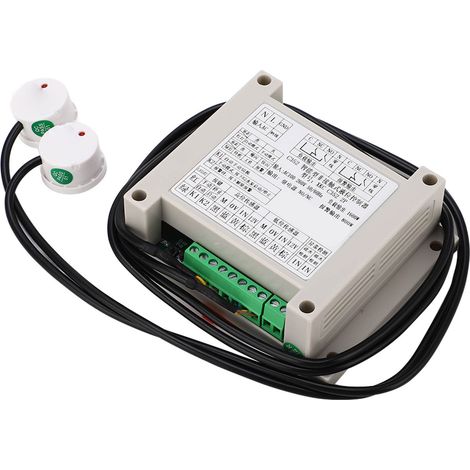 Contrôleur de niveau de liquide sans contact, sensibilité réglable, capteur de niveau d'eau automatique, AC100‑260V (1/5)