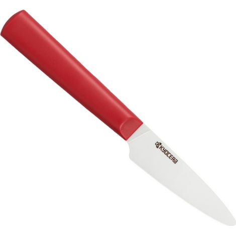 el pequeño cuchillo de cocina de cerámica roja de 7,5 cm - TK-075WH-RD - Kyocera -