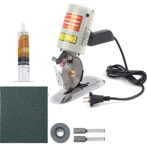 Coupe-tissu électrique 220V lame 90mm, machine de découpe de textile (1/5)