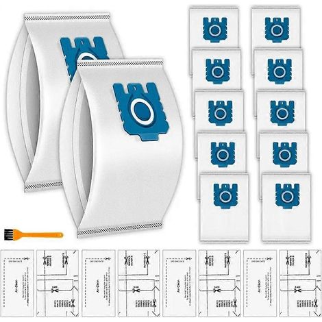Sacs à poussière pour aspirateurs Miele 3D FJM AirClean S6000-S6999 S700-S799 Complete C1 Compact C1 C2 - Pièces de rechange (1/5)