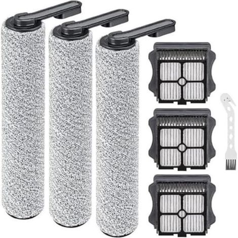 Accessoires Aspirateur Tineco Floor ONE S5 - 2 Rouleaux de Brosse - 3 Filtres HEPA - Haute Performance (1/4)