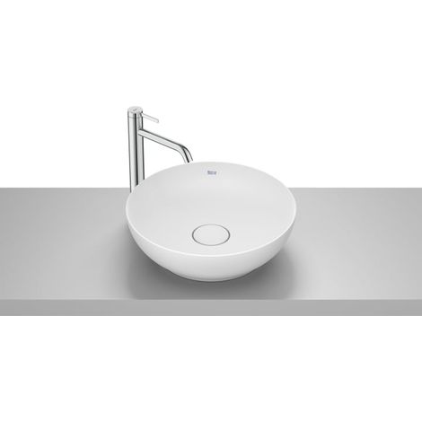 LAVABO SOBRE ENCIMERA BOL DE FINECERAMIC DIÁMETRO 425 BLANCO MATE
