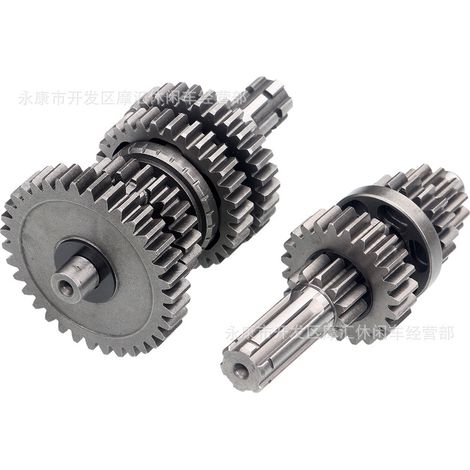 ATV ATV four-wheeled motorcycle parts 50-110CC horizontal 3+1 reverse gear main and auxiliary shaft gears (1/5)