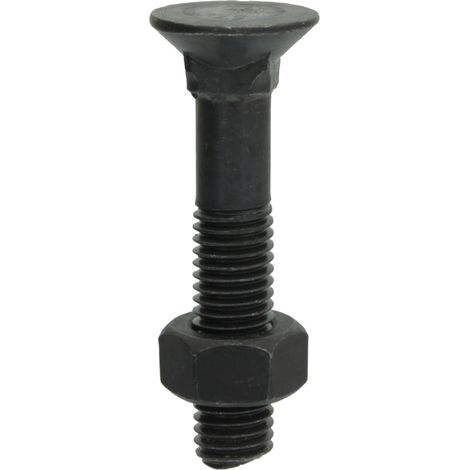 Boulon de charrue avec écrou M12x1,75 longueur 65 mm 12,9 DIN 608 cultivateur 1265812