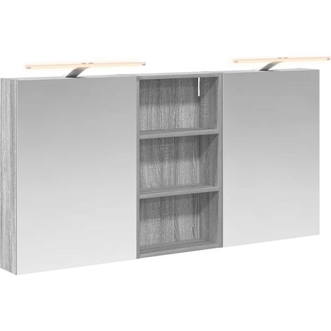 Maison Exclusive - Badezimmerschrank-Set 3 pcs 140 x 14,5 x 70 cm