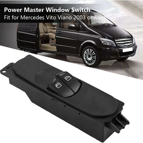 Commutateur de fenêtre principal d'alimentation électrique de voiture pour Mercedes Vito Viano 2003 à partir de la conduite à gauche 6395451513 (1/5)