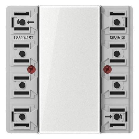 Jung Módulo sensor KNX Tecla Universal, 4 veces, F50, Secure, Serie LS LS 5294 1ST
