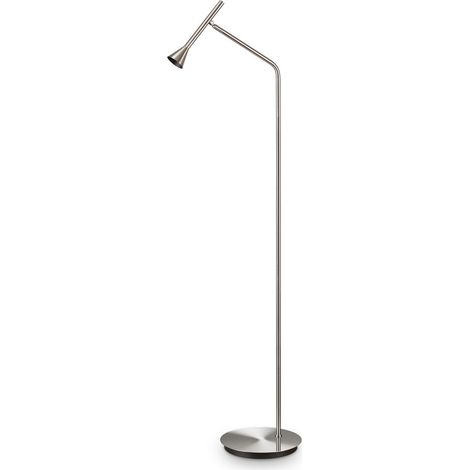 Ideal Lux DIESIS Lampadaire de travail de lecture Led Nickel 3000K (1/2)