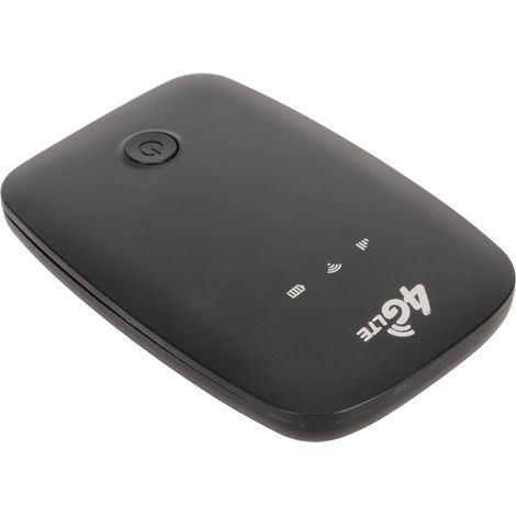 Routeur 4G Portable Mini WiFi Haute Vitesse - Hotspot LTE Léger pour Smartphone, Ordinateur Portable, Tablette et TV (Noir)