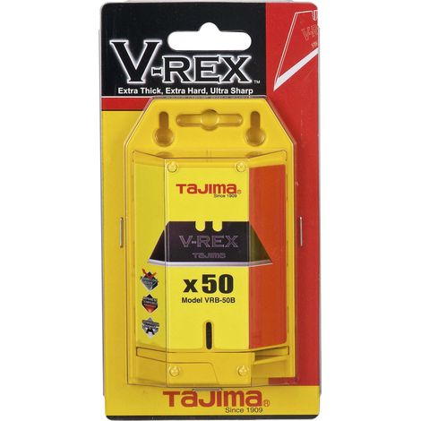 Tajima V-REX Trapezklingen VRB-50B Ersatzklingen, Klingen, Wechselklingen (1/4)