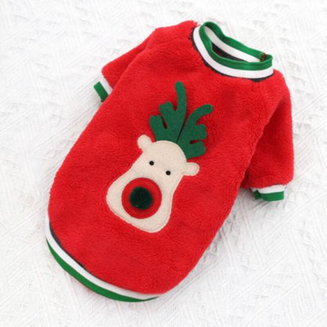 Vêtements de Noël pour animaux de compagnie, vêtements de Noël pour chiens et chats