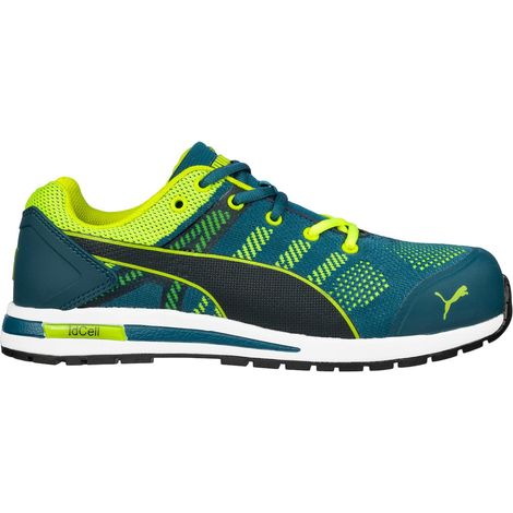 Zapato de Seguridad PUMA Elevate Knit S1P ESD HRO SR  Sin Metal Verde45 Verde