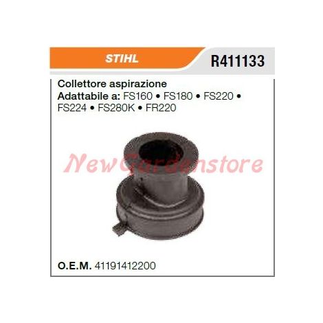 STIHL FS160 180 220 224 280K Freischneider-Ansaugkrümmer R411133