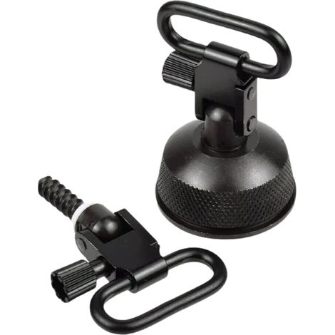 Sling Mount R-imington 870 Express 12 GA Sling Swivel Kit avec base pivotante pour Rimington 870 Express 12 Gauge Noir