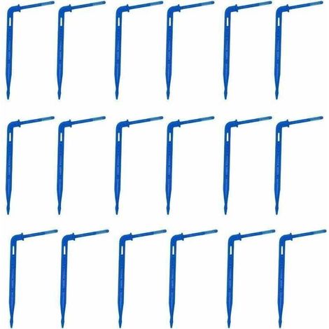 50 PCS Jardin Des Plantes Irrigation Arrosage Courb&eacute Fl&egraveche Goutteurs &Eacutemetteur Arroseurs pour L&eacutegumes Fruits Fleurs En Pot De Plantes