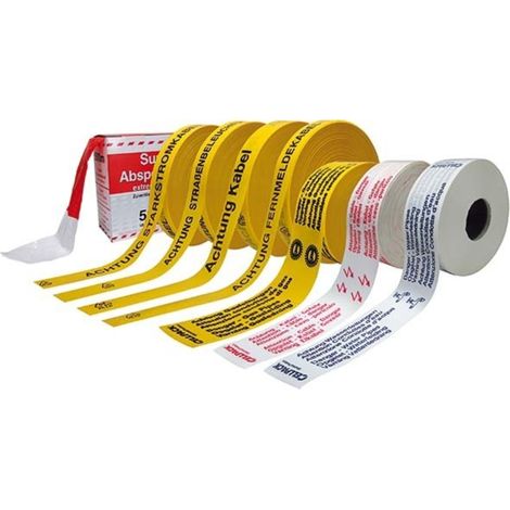 Cellpack Trassenwarnband Straßenbeleuchtung 26 /145867 (1/3)
