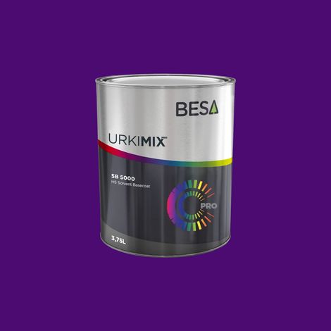 Pot de Peinture Polyuréthane / bi composant Pantone 2617C  Mat - 1kg